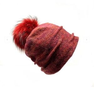 COPY - (Like New!) Angiolo Frasconi Wool Hat with Fleece Interior